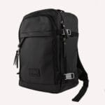 Vista tre quarti zaino UnderSeat Softglide nero