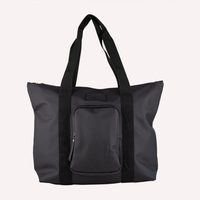 Vista frontale ToteBag SoftGlide nera