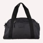 Vista frontale borsa palestra SoftGlide nero